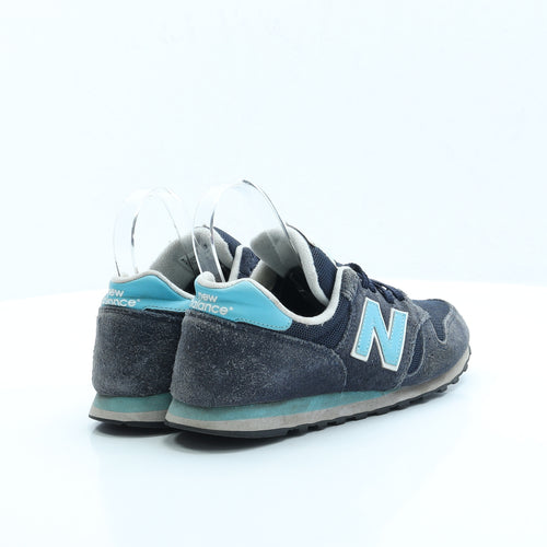 New Balance Womens Blue Polyester Trainer UK 5 EUR 37.5 US 7