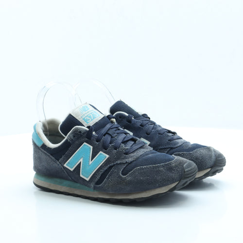 New Balance Womens Blue Polyester Trainer UK 5 EUR 37.5 US 7