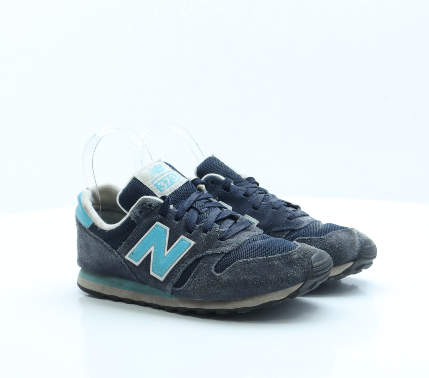 New Balance Womens Blue Polyester Trainer UK 5 EUR 37.5 US 7