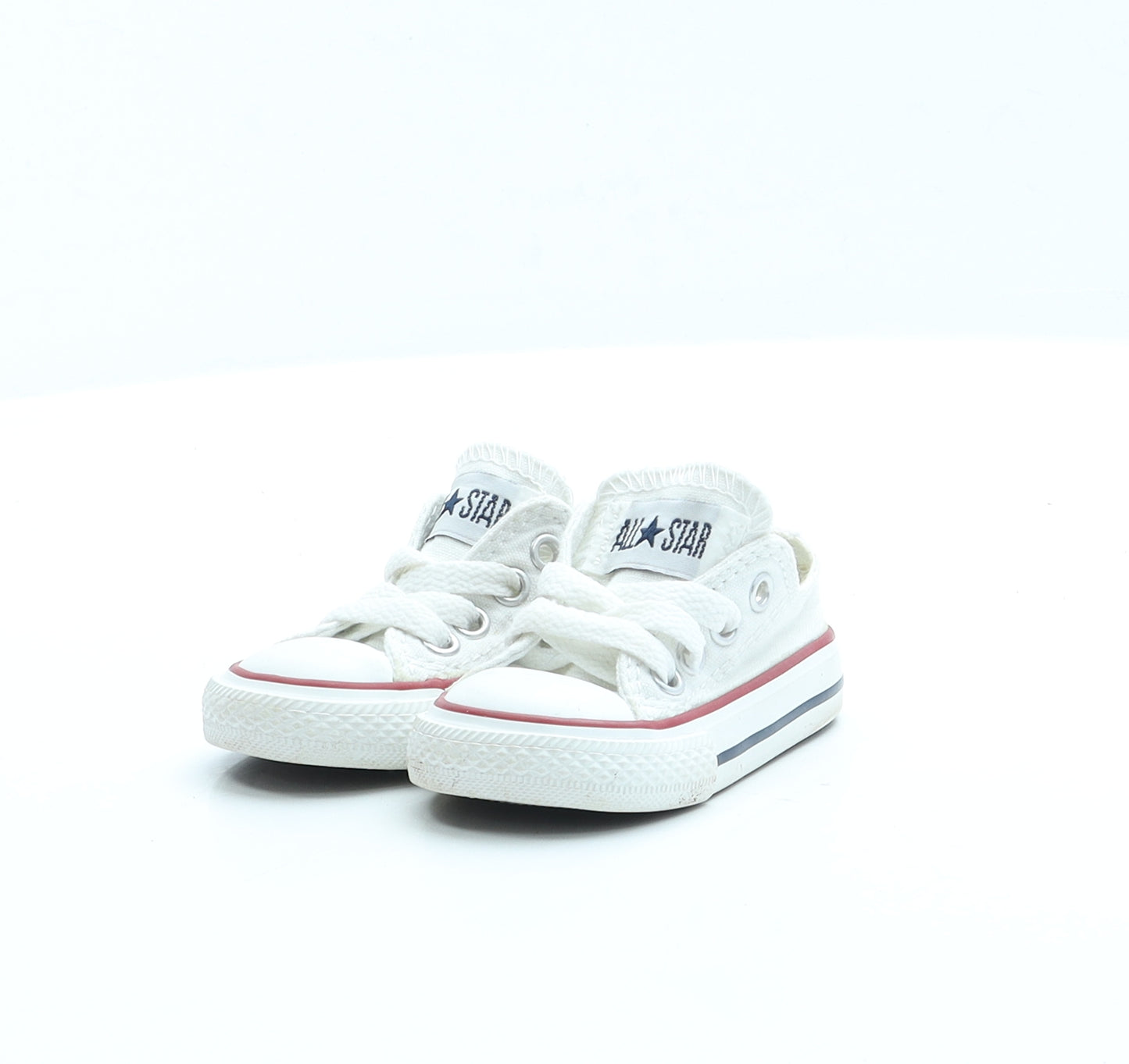 Converse Girls White Camel Trainer UK 2 EUR 18 - Baby