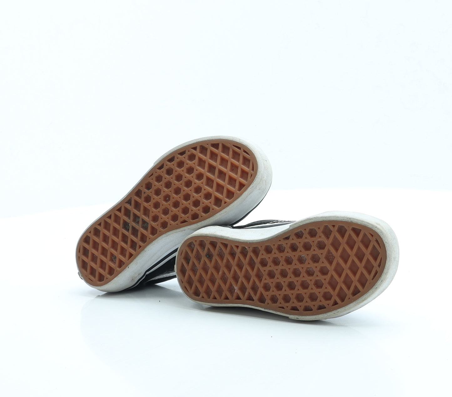 VANS Boys Black Fabric Trainer UK 10 - Unisex