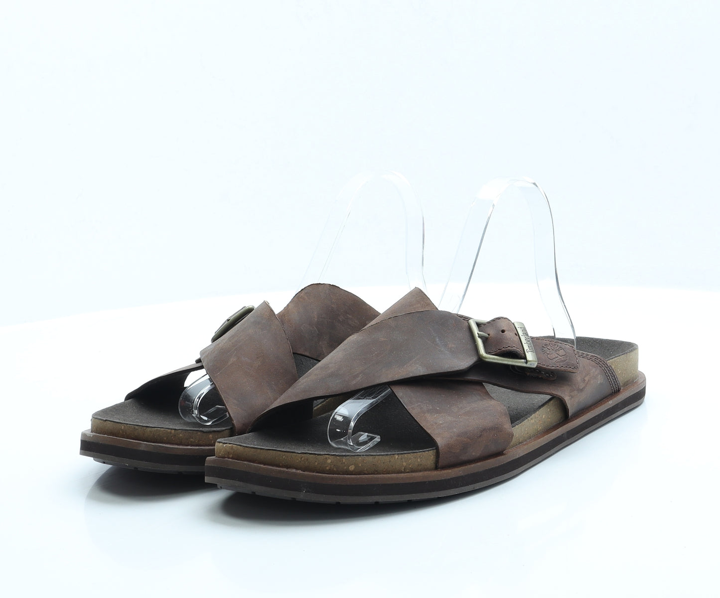 Timberland Mens Brown Polyester Slip On Sandal UK 12.5