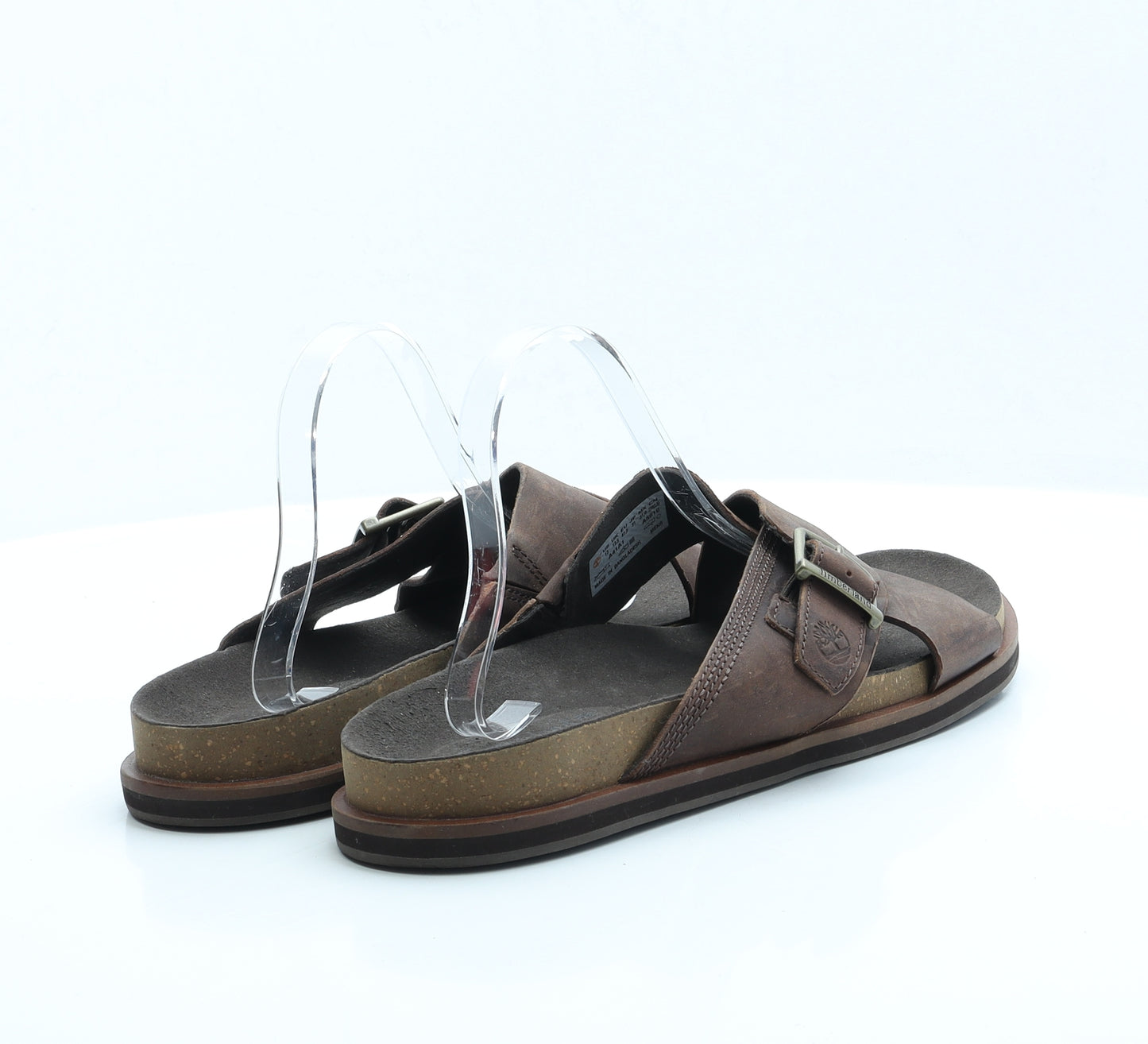 Timberland Mens Brown Polyester Slip On Sandal UK 12.5