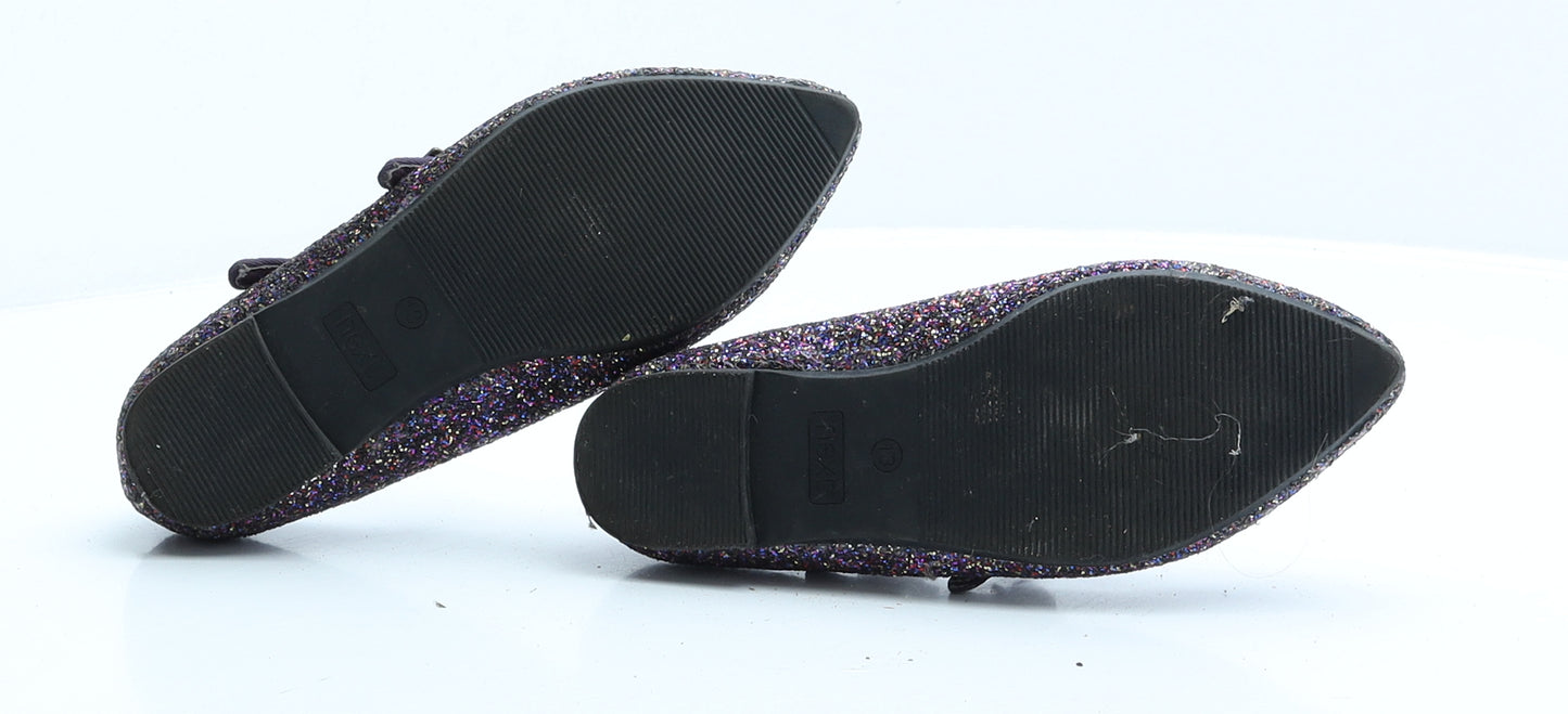 NEXT Girls Multicoloured Polyester Flat UK 13