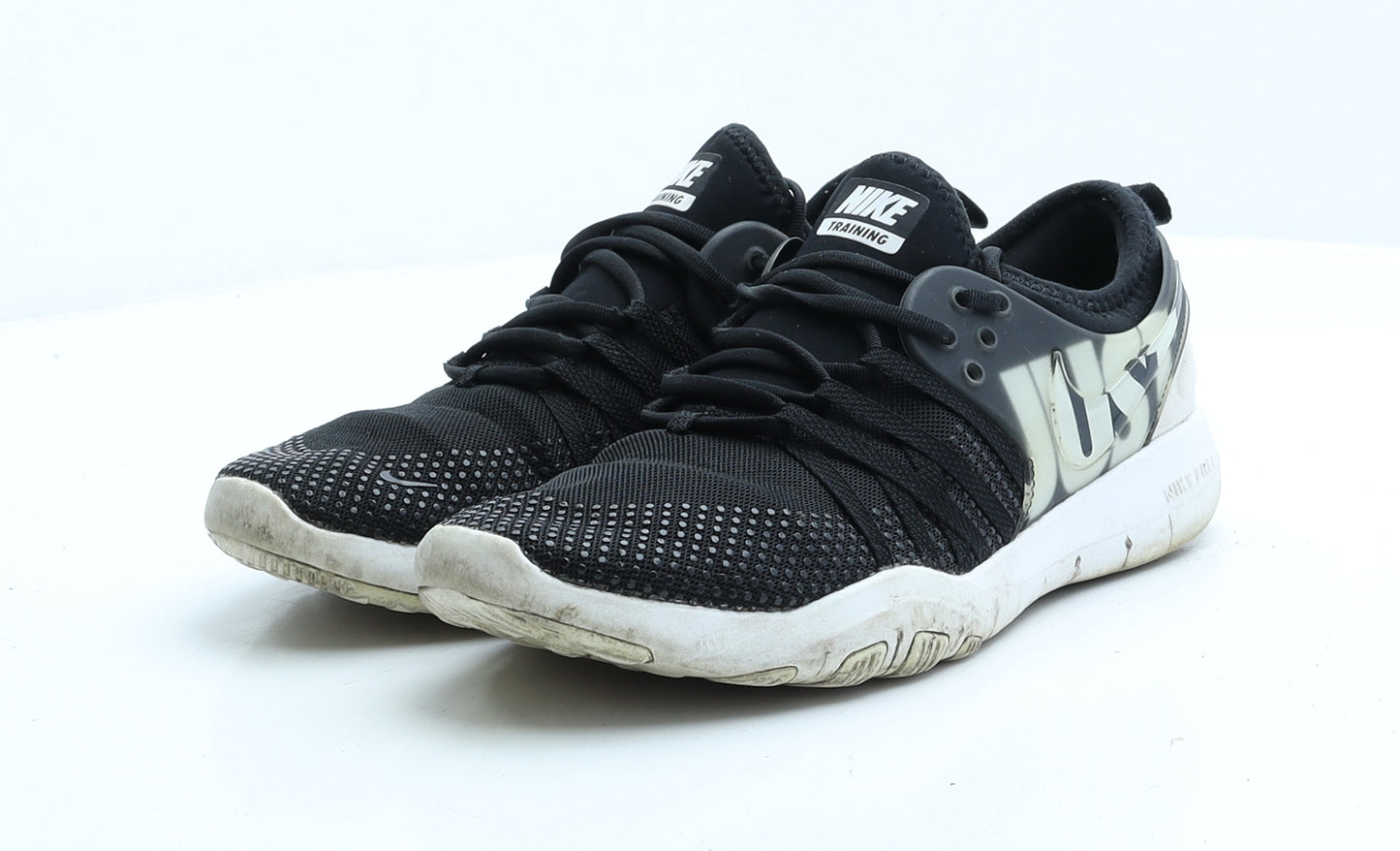 Nike Womens Black Polyester Trainer UK 5.5 EUR 38