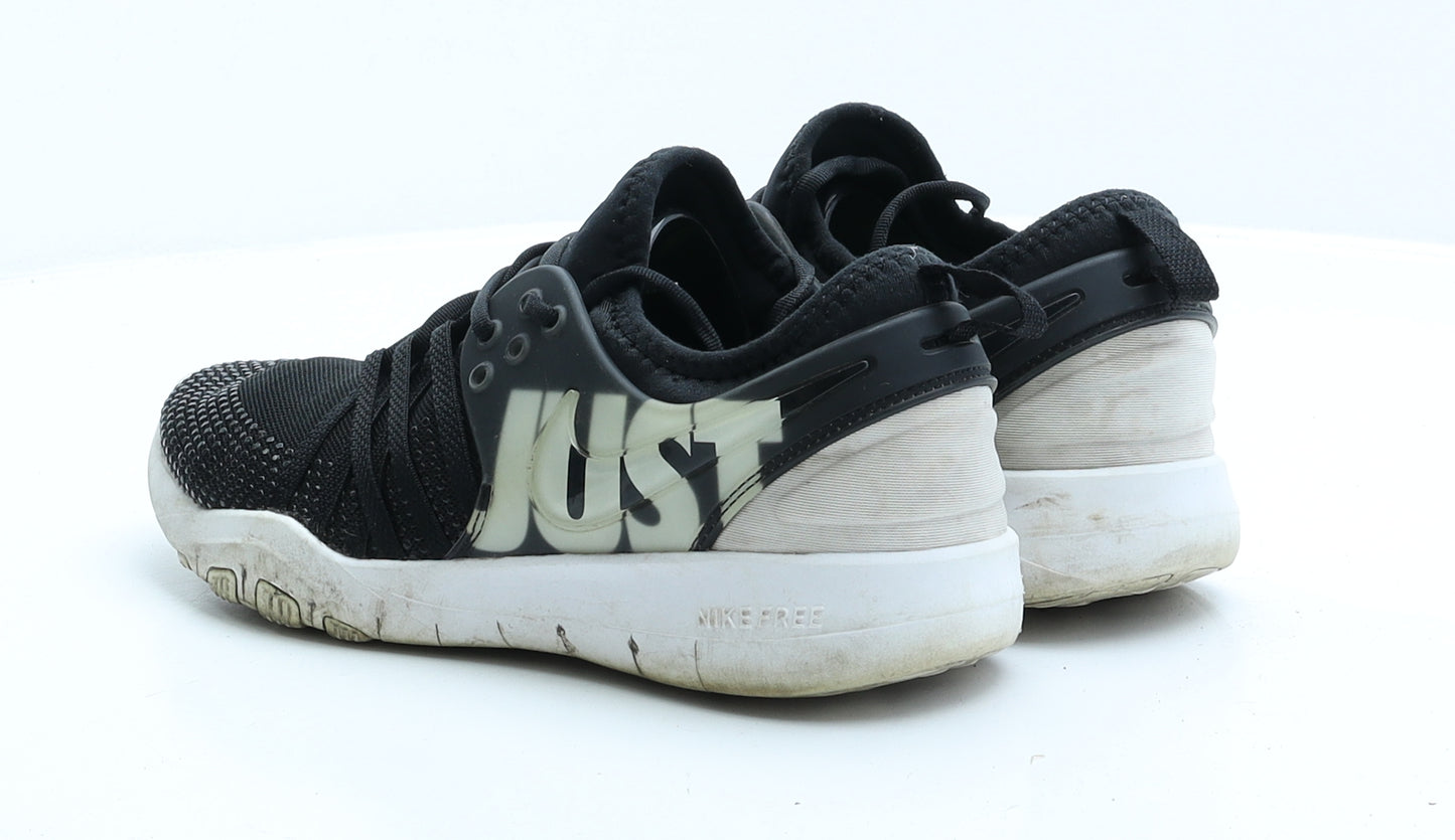 Nike Womens Black Polyester Trainer UK 5.5 EUR 38