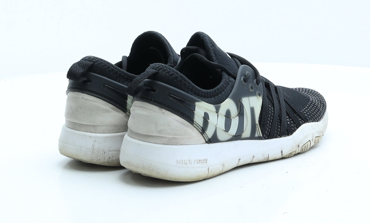 Nike Womens Black Polyester Trainer UK 5.5 EUR 38