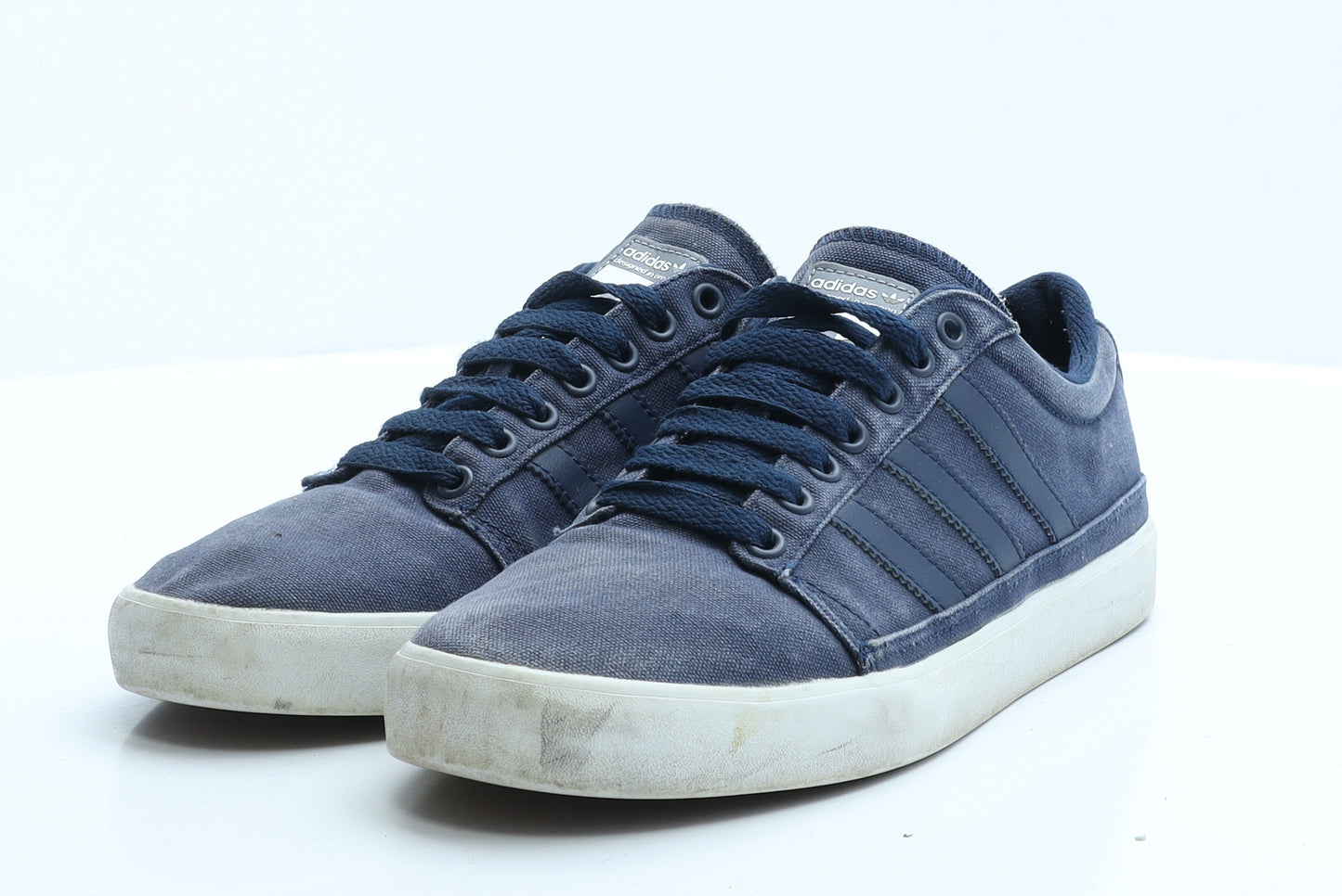 adidas Mens Blue Fabric Trainer UK 8 EUR 42