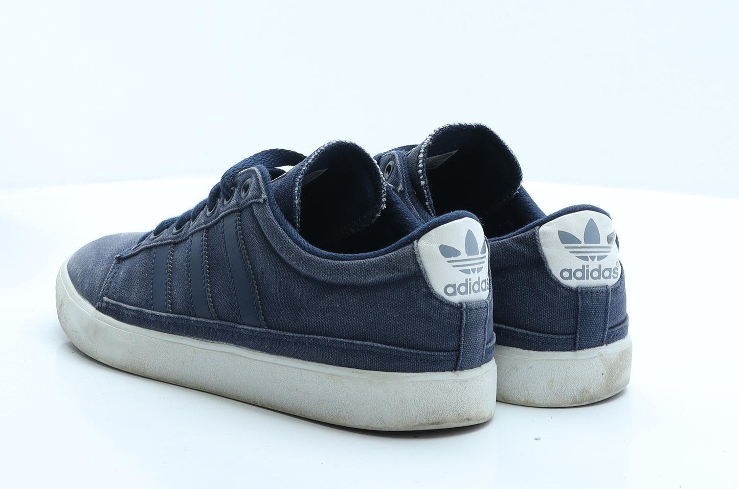 adidas Mens Blue Fabric Trainer UK 8 EUR 42