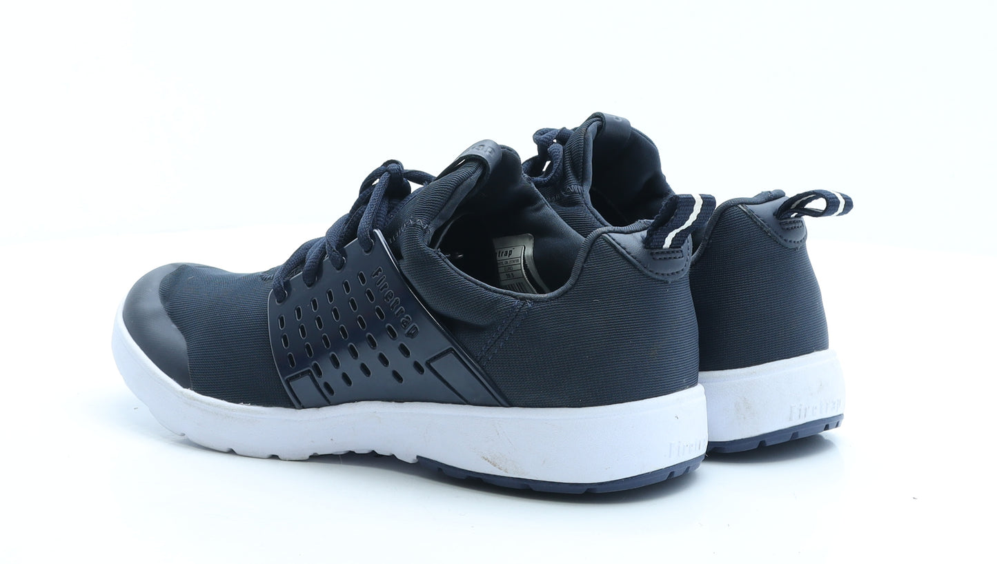 Firetrap Womens Blue Polyester Trainer UK 6 EUR 39