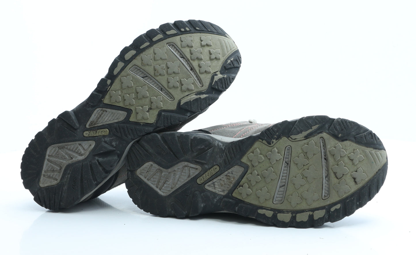 Hi-Tec Womens Grey Geometric Polyester Combat Boot UK 6 EUR 39