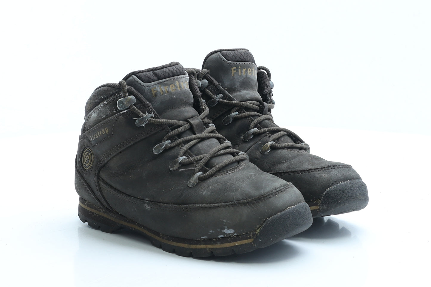 Firetrap Boys Brown Polyester Snow Boot Boot UK 2 EUR 34