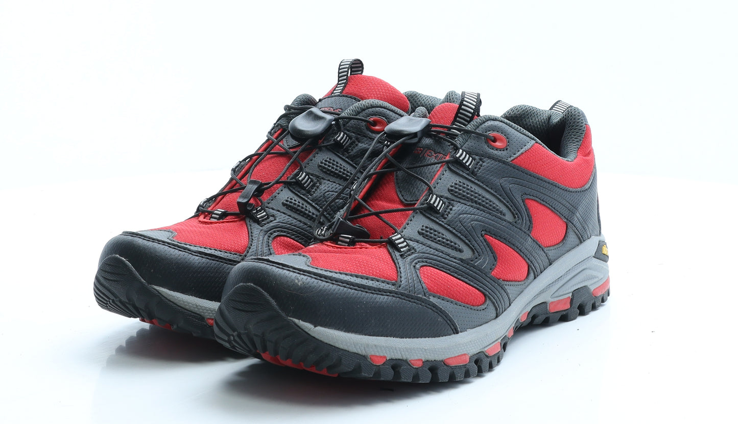 Mountain Warehouse Mens Red Colourblock Polyester Combat Boot UK 8 EUR 42