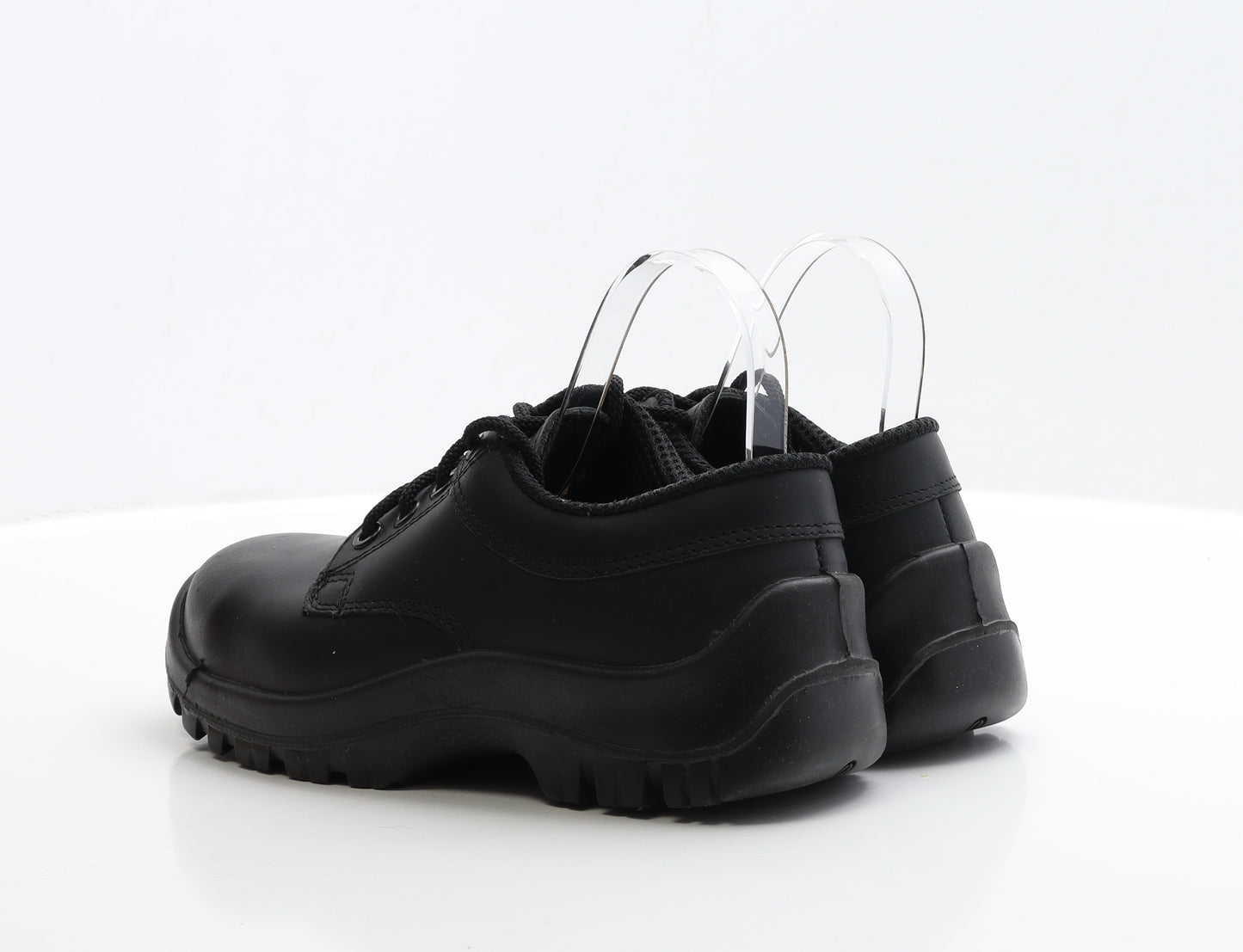 Sole Mate Womens Black Leather Boat Shoe Flat UK 5 EUR 38 - Unisex