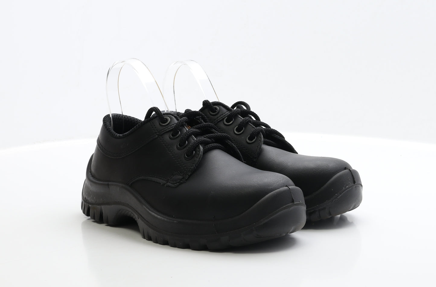 Sole Mate Womens Black Leather Boat Shoe Flat UK 5 EUR 38 - Unisex