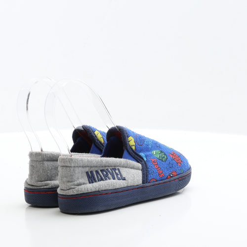 Marvel Boys Blue Polyester Slider Slipper UK 11 EUR 29