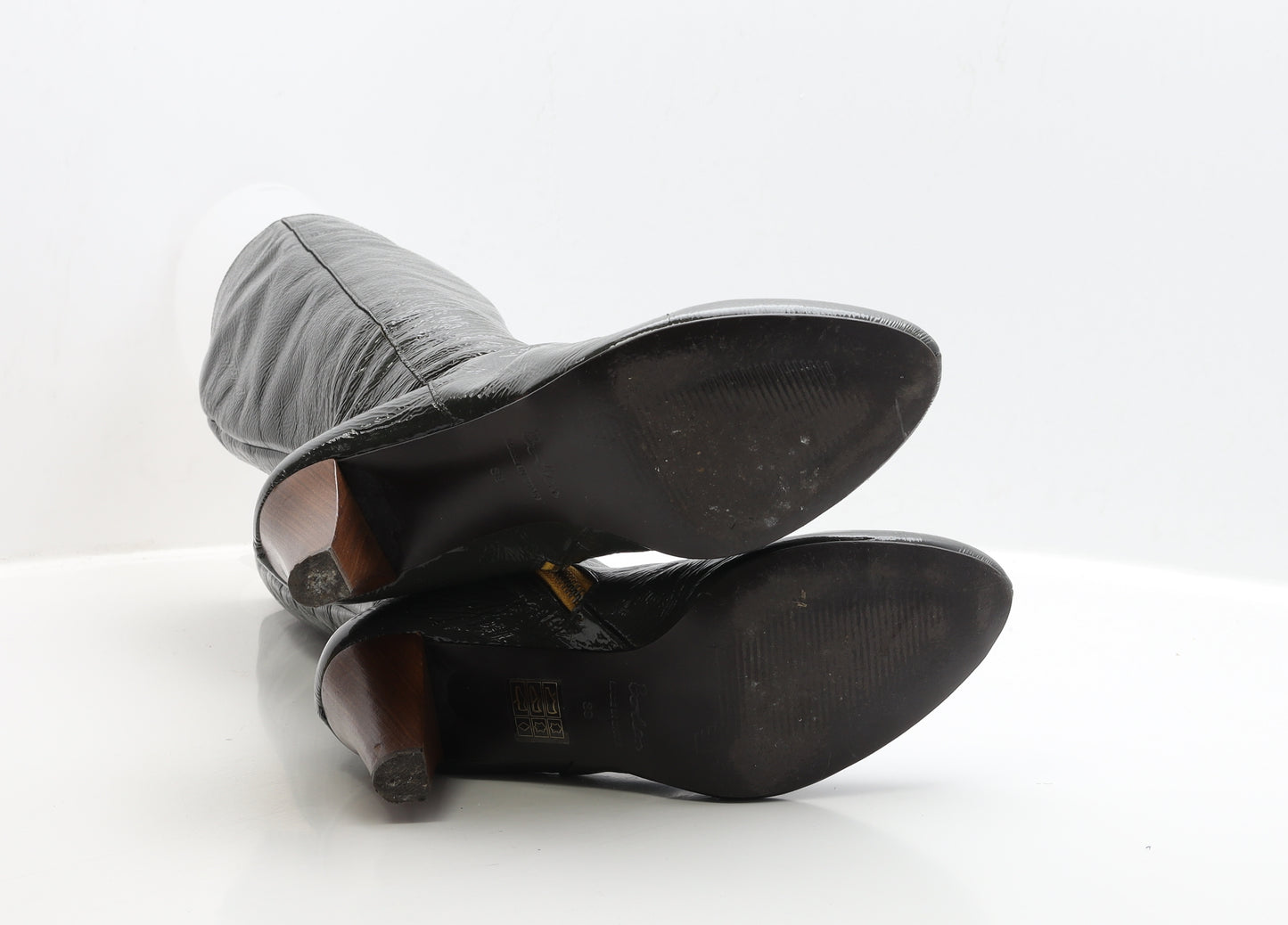 Boden Womens Grey Leather Bootie Boot UK 6 EUR 39