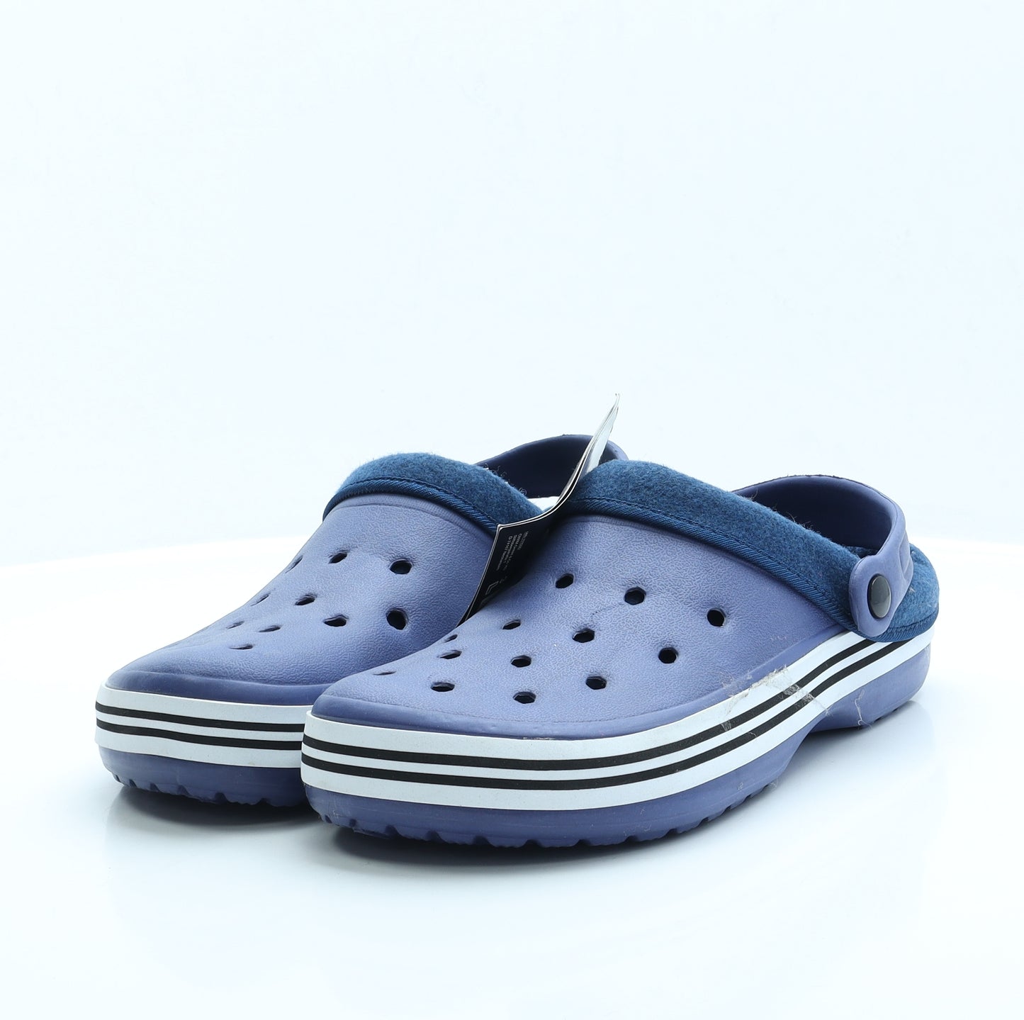 Livergy Mens Blue Rubber Clog Casual UK 8 EUR 42 - 8/9