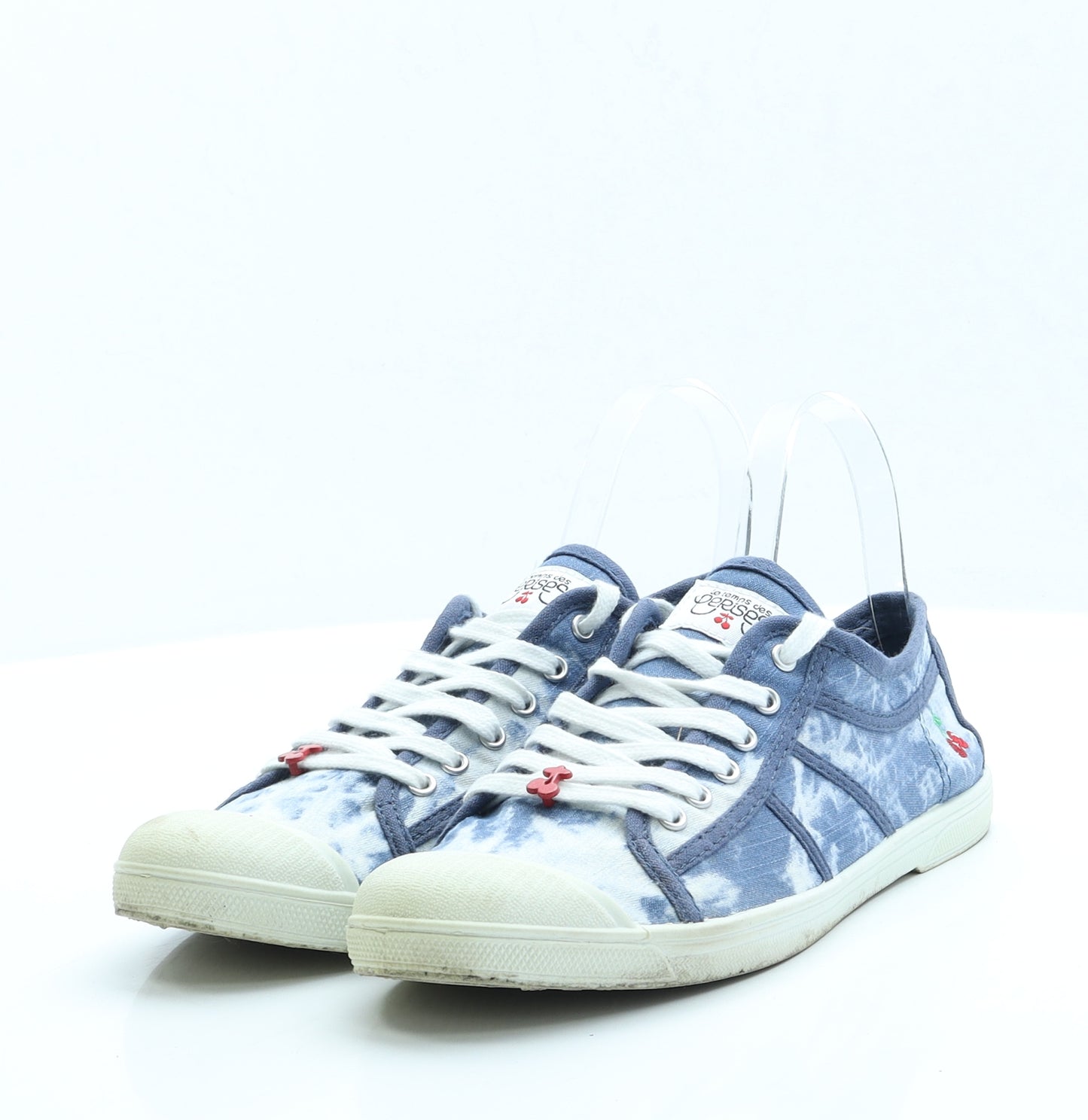 Le Temps des Perises Womens Blue Fabric Trainer UK 6 EUR 39