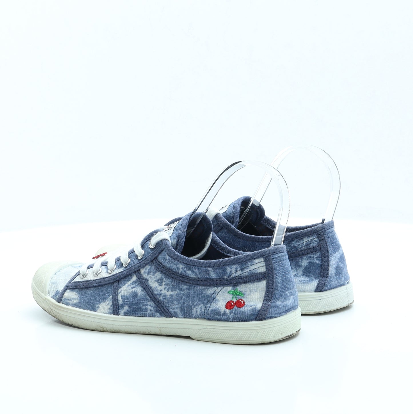 Le Temps des Perises Womens Blue Fabric Trainer UK 6 EUR 39
