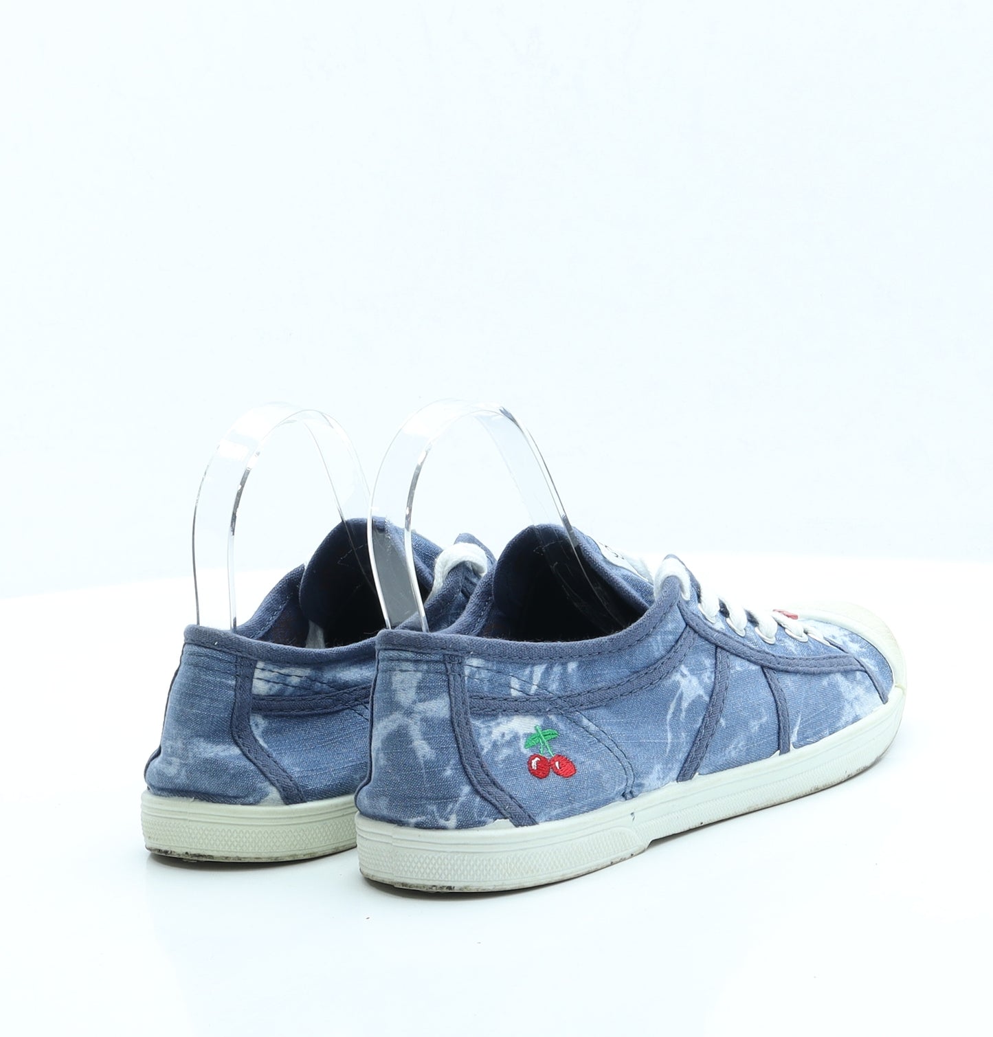 Le Temps des Perises Womens Blue Fabric Trainer UK 6 EUR 39