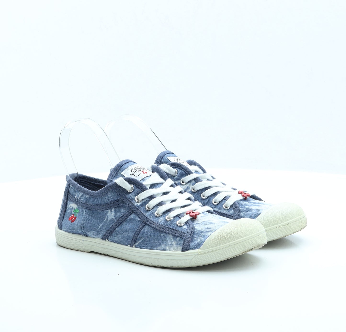 Le Temps des Perises Womens Blue Fabric Trainer UK 6 EUR 39
