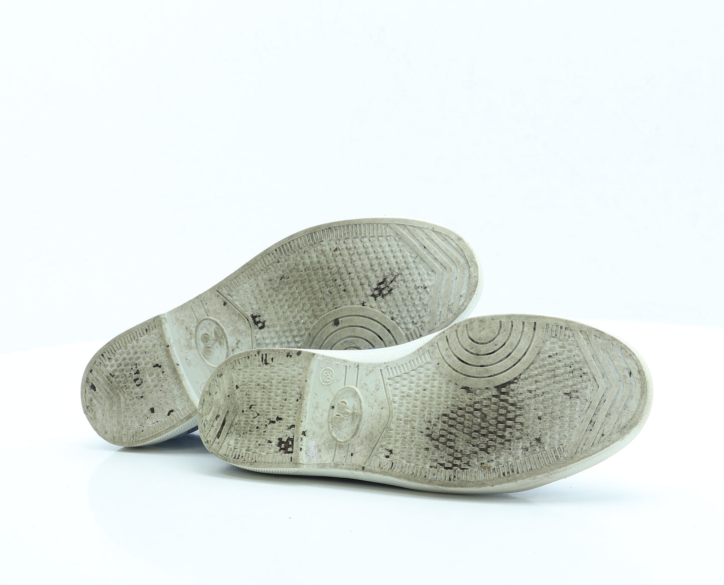 Le Temps des Perises Womens Blue Fabric Trainer UK 6 EUR 39