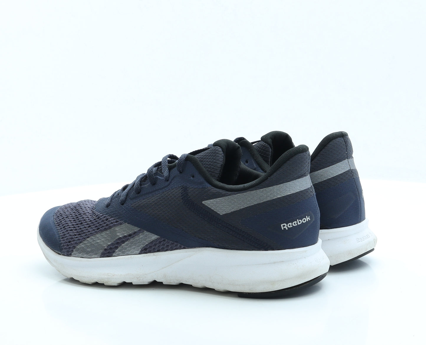 Reebok Mens Blue Fabric Trainer UK 9