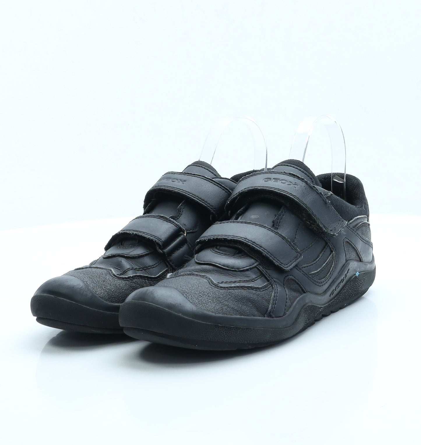 Geox Mens Black Patent Leather Trainer UK 7 EUR 41