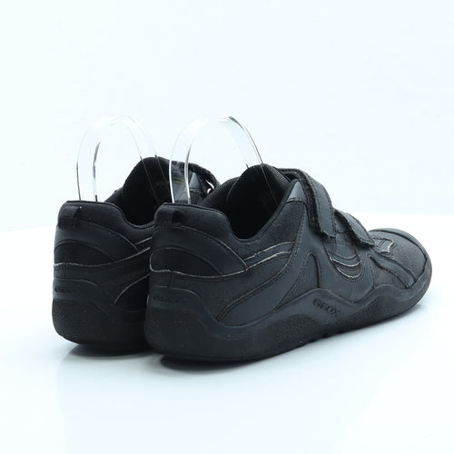 Geox Mens Black Patent Leather Trainer UK 7 EUR 41