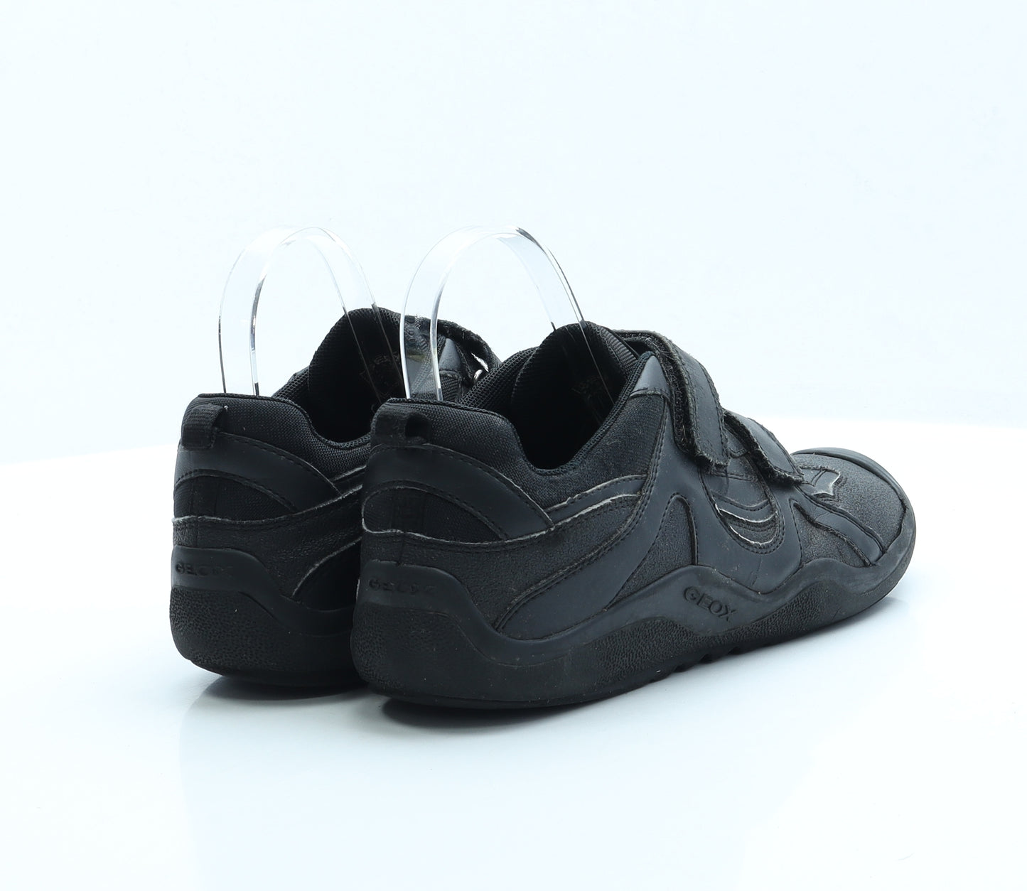 Geox Mens Black Patent Leather Trainer UK 7 EUR 41