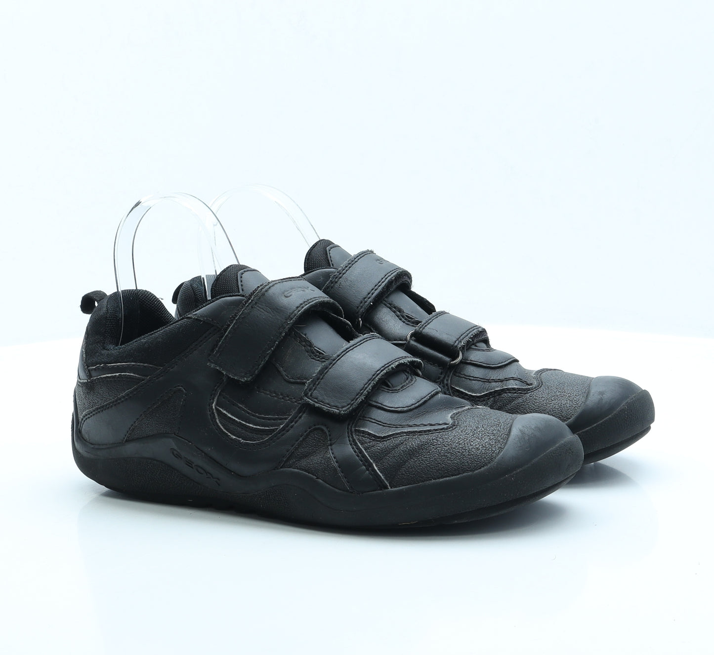 Geox Mens Black Patent Leather Trainer UK 7 EUR 41