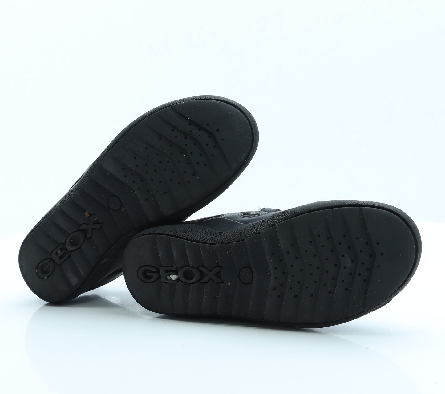 Geox Mens Black Patent Leather Trainer UK 7 EUR 41