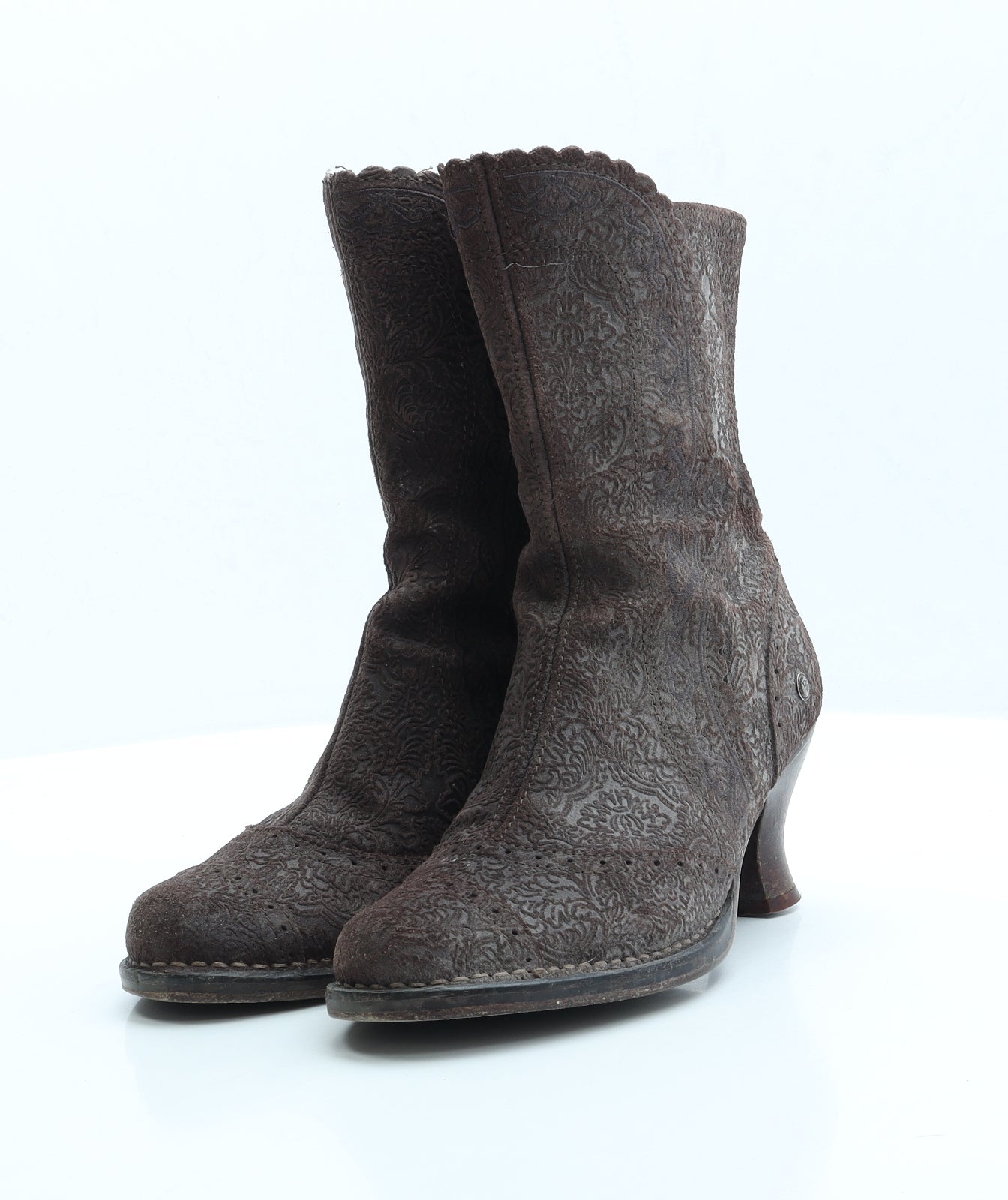 Neosens Womens Brown Faux Leather Bootie Boot UK 5 EUR 38