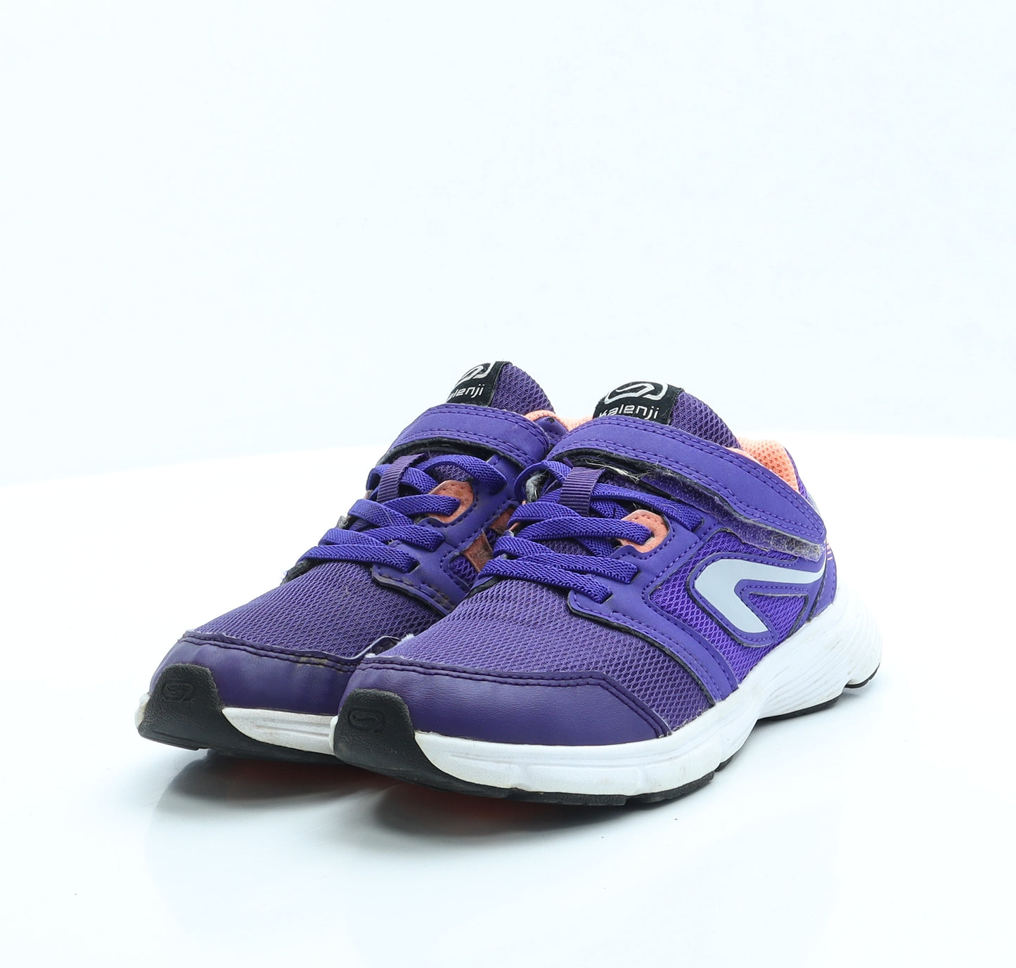 DECATHLON Girls Purple Fabric Trainer UK 13