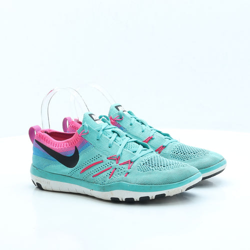 Nike Womens Blue Fabric Trainer UK 6