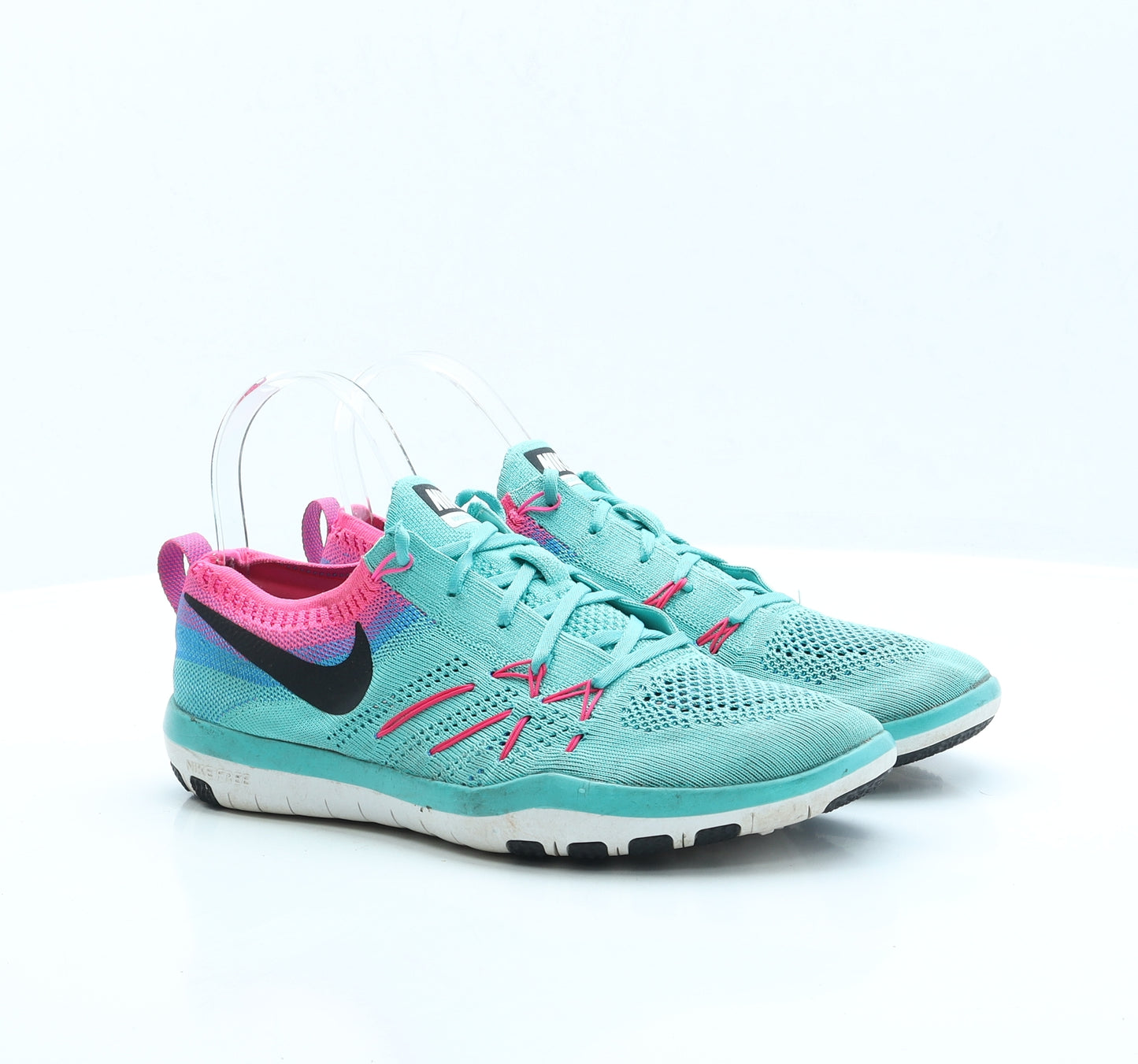 Nike Womens Blue Fabric Trainer UK 6