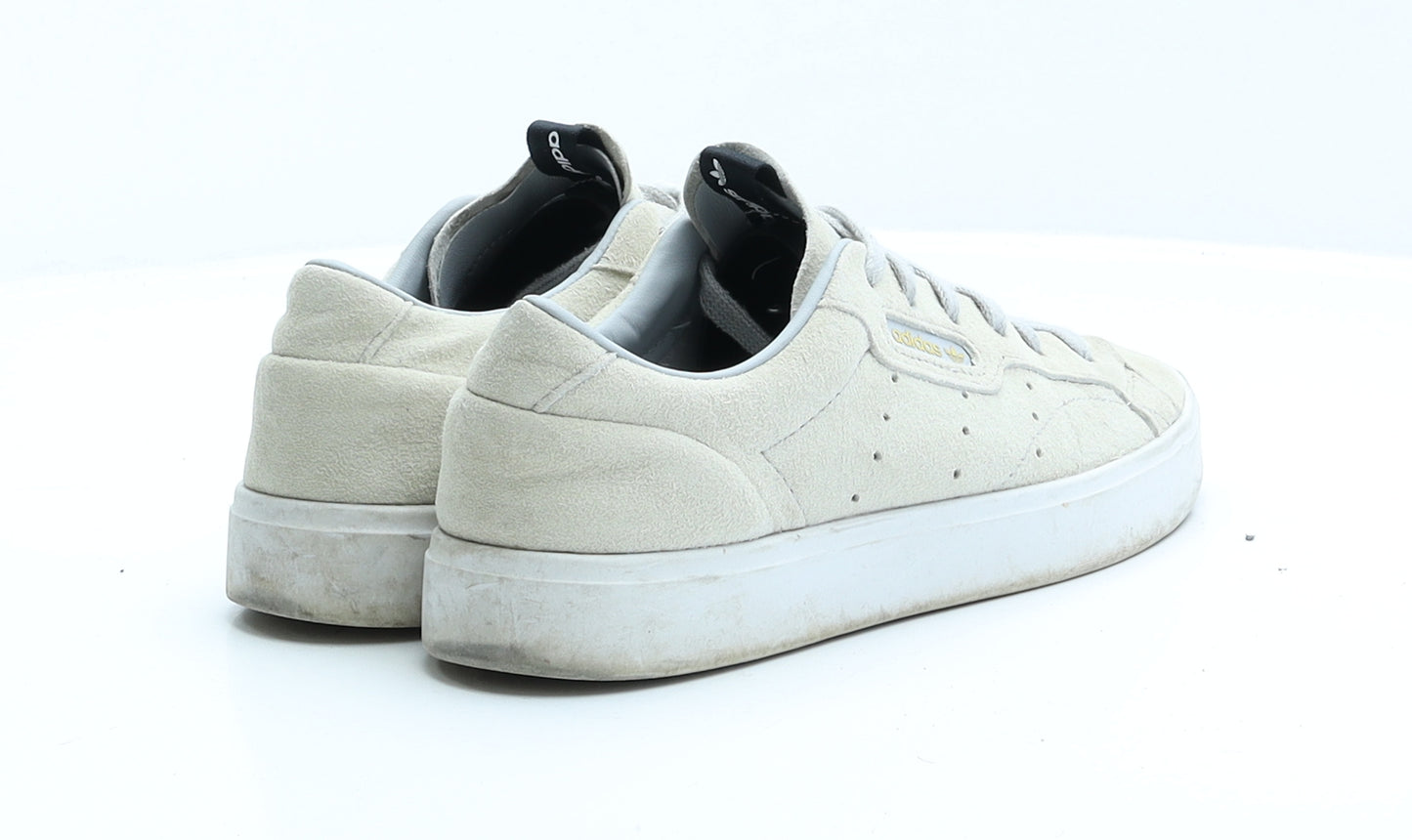adidas Womens Beige Suede Trainer UK 5 EUR 38