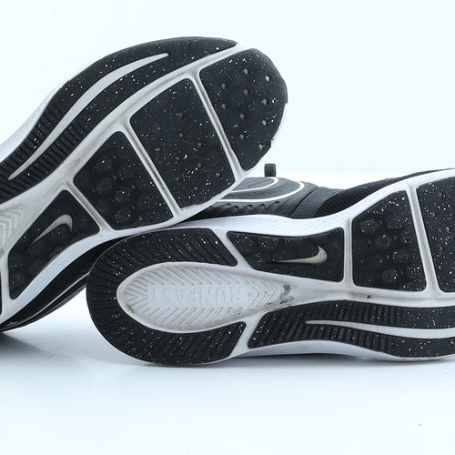 Nike Womens Black Polyester Trainer UK 3 EUR 36