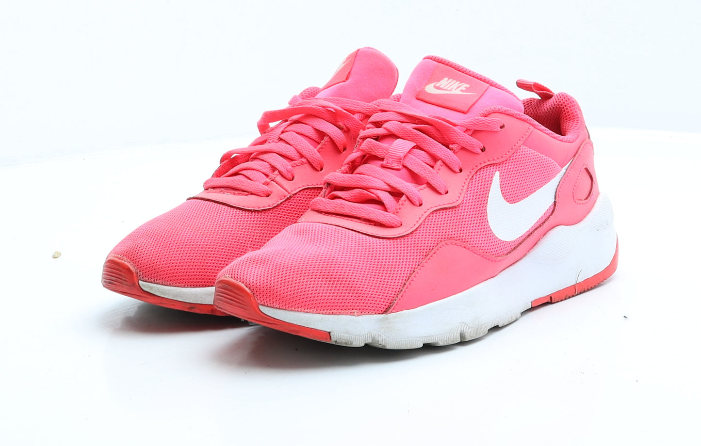 Nike Womens Pink Polyester Trainer UK 5 EUR 38