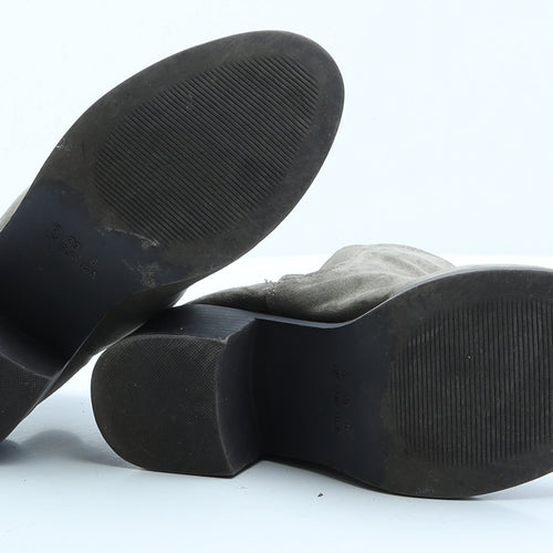 Atmosphere Womens Beige Faux Suede Chelsea Boot UK 6 EUR 39