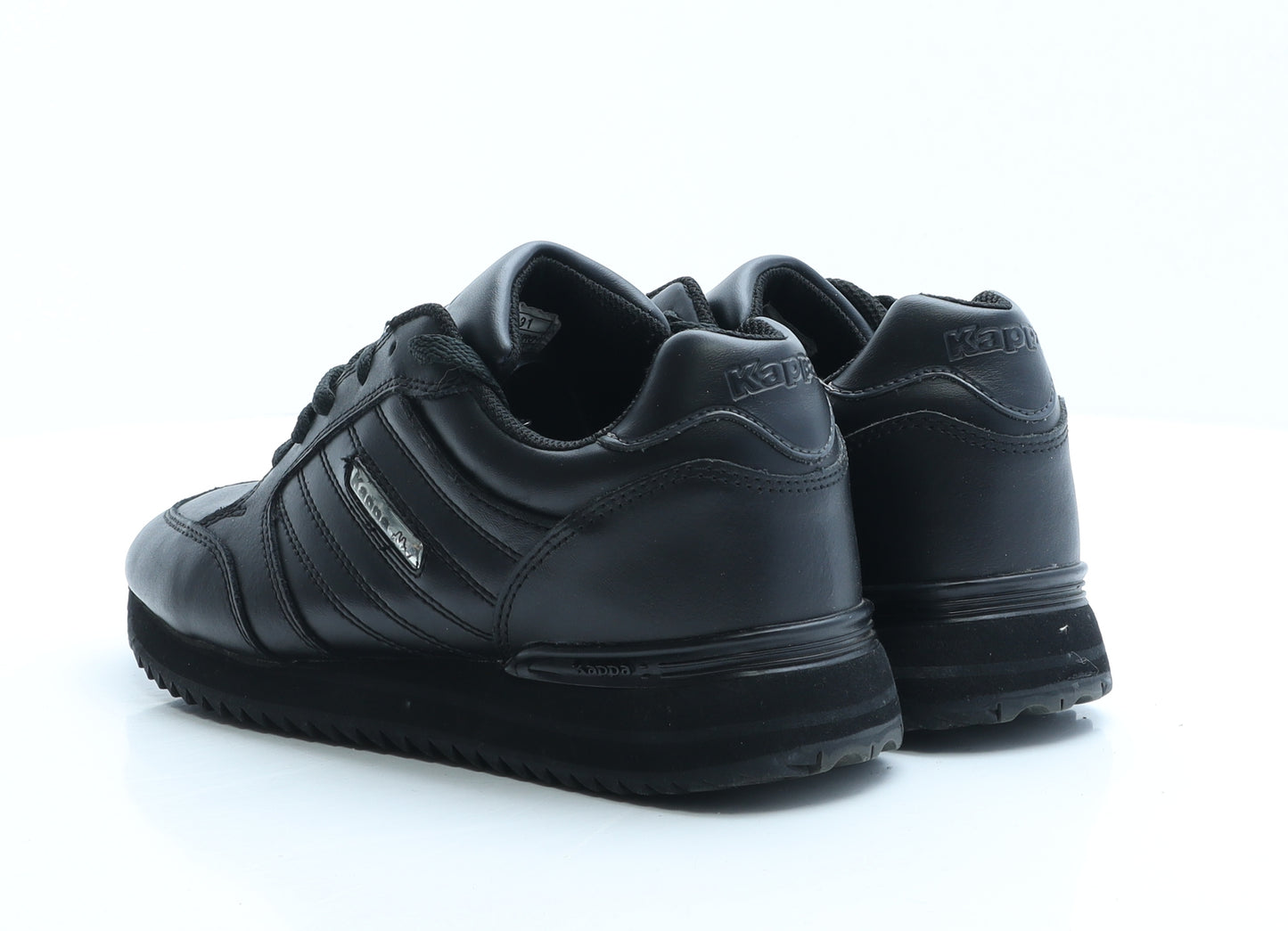 Kappa Mens Black Polyester Trainer UK 7 EUR 40.5