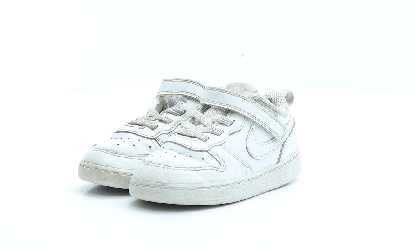Nike Boys White Polyester Trainer UK 7.5 EUR 25 - 14cm