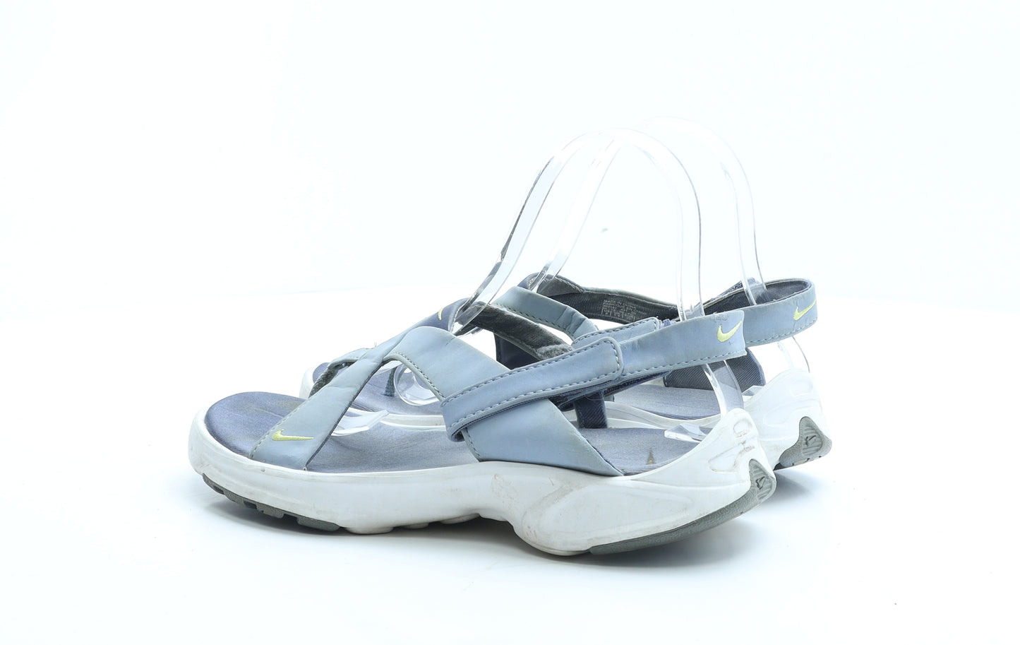 Nike Womens Blue Polyester Thong Sandal UK 8 EUR 42
