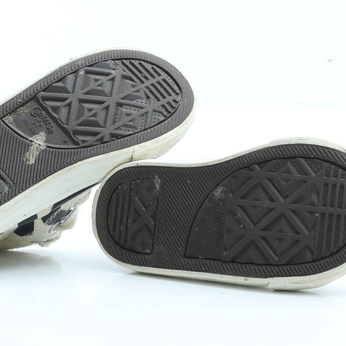 Converse Boys Ivory Geometric Fabric Trainer UK 6 EUR 22