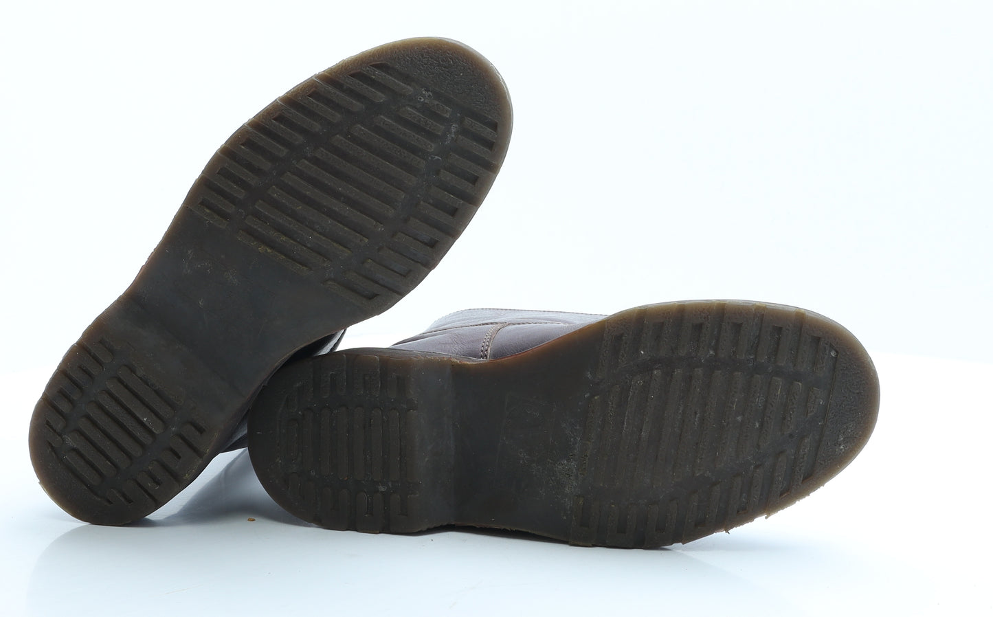 Dr. Martens Womens Brown Leather Biker Boot UK 7