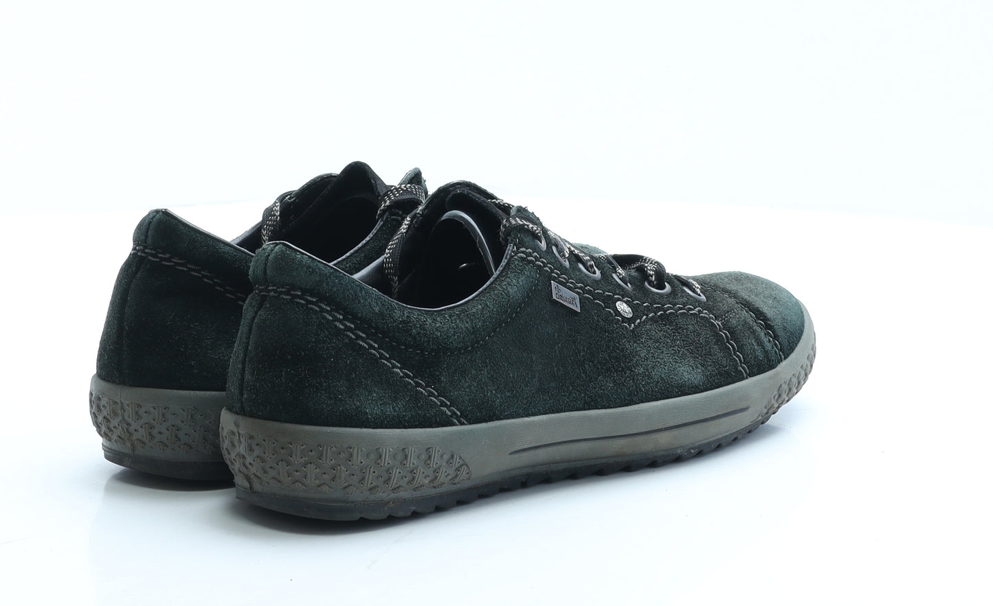 Rieker Womens Black Leather Trainer UK 5 EUR 38