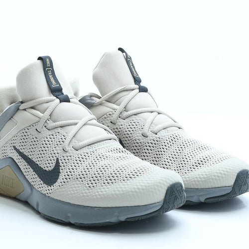 Nike Mens Beige Geometric Polyester Trainer UK 7.5 EUR 42