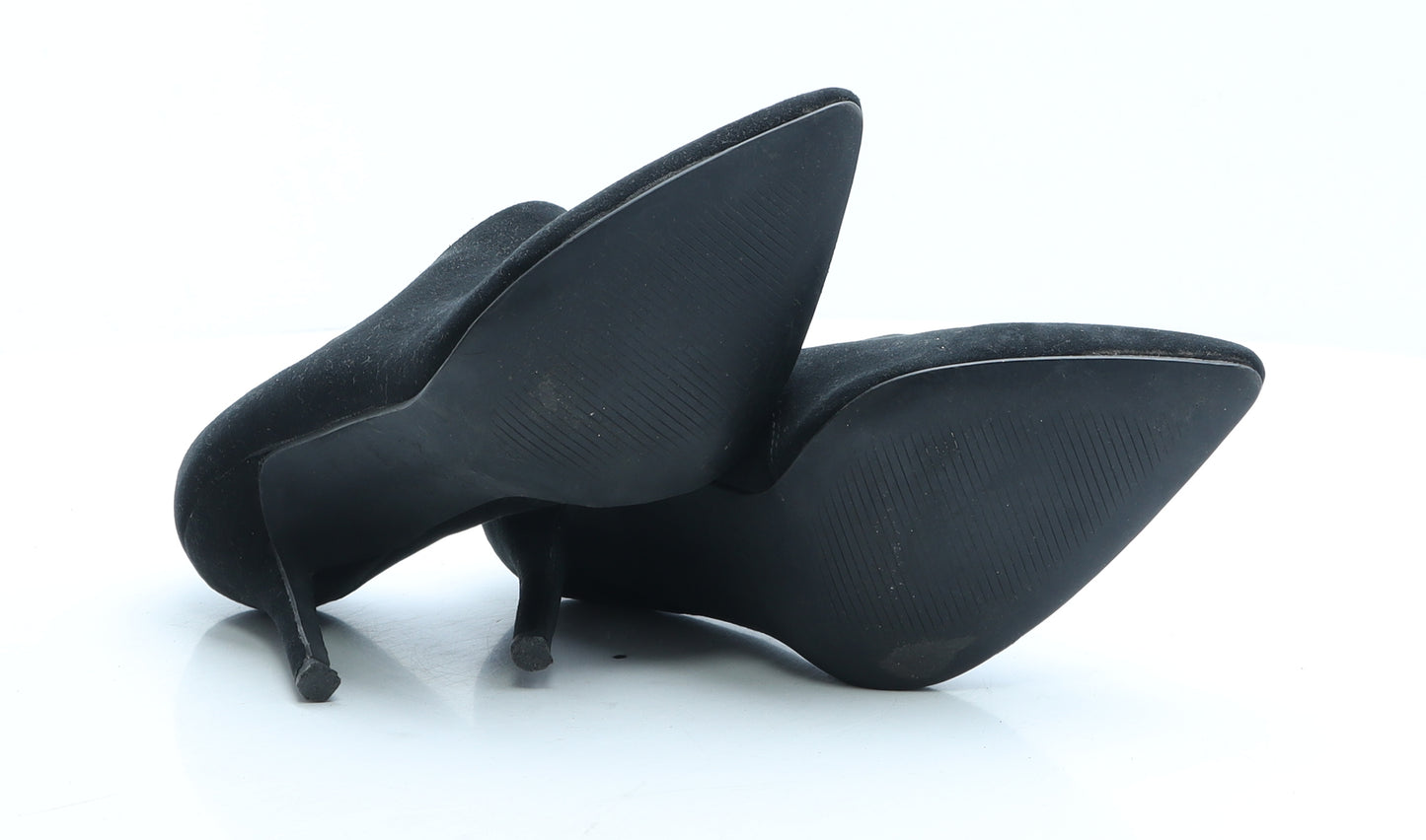 New Look Womens Black Polyester Bootie Boot UK 4 EUR 37