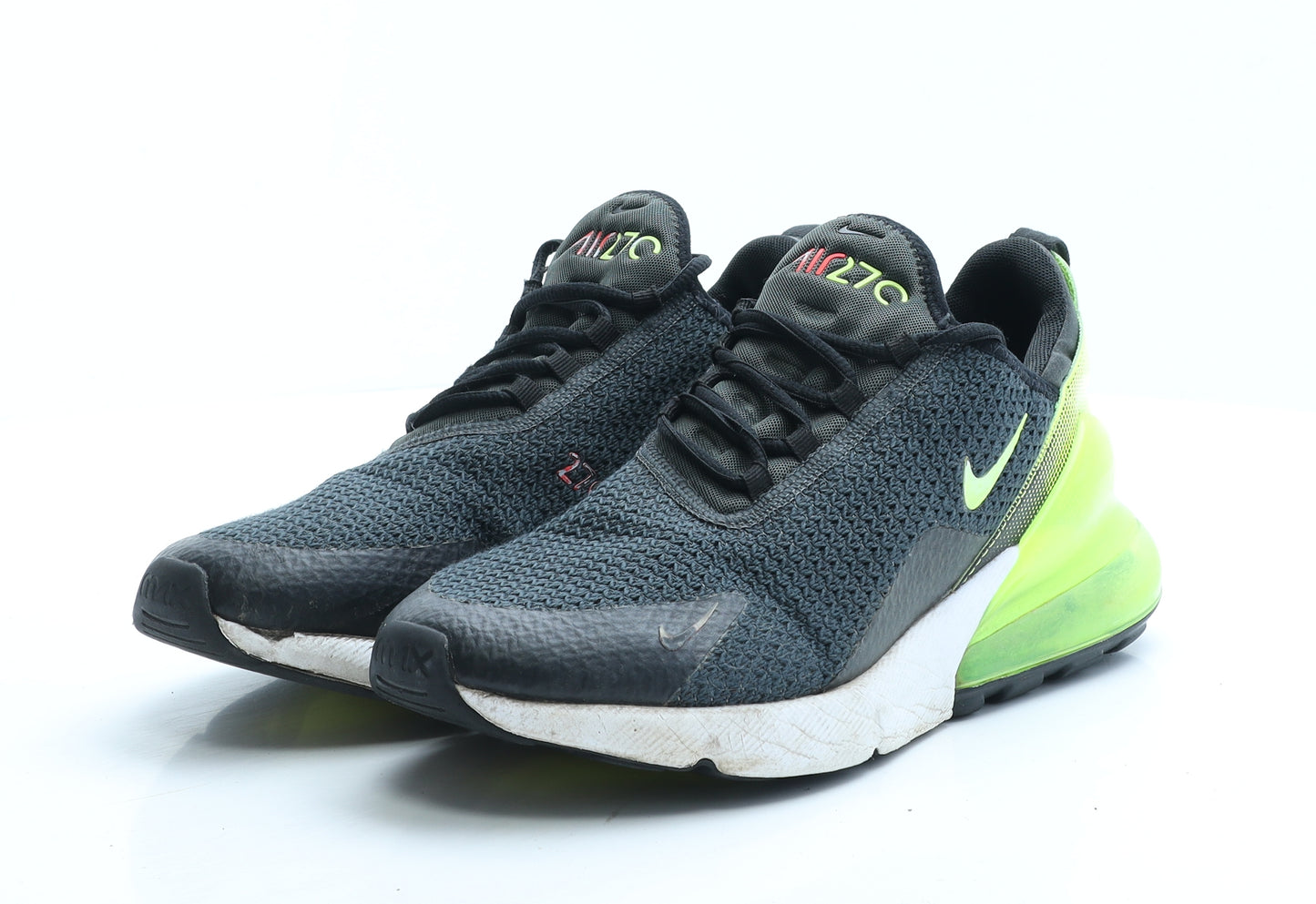 Nike Mens Blue Colourblock Polyester Trainer UK 7 EUR 41 - Nike Air